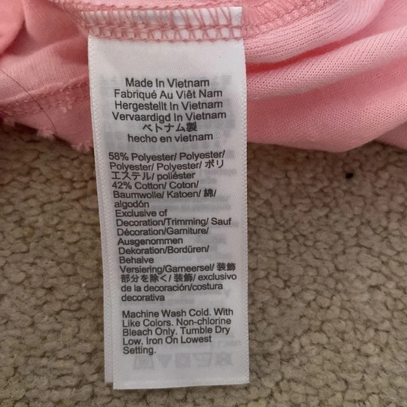 J. Crew pink Swiss dot smocked neck tank top size  XS sleeveless Shirt - Picture 6 of 6